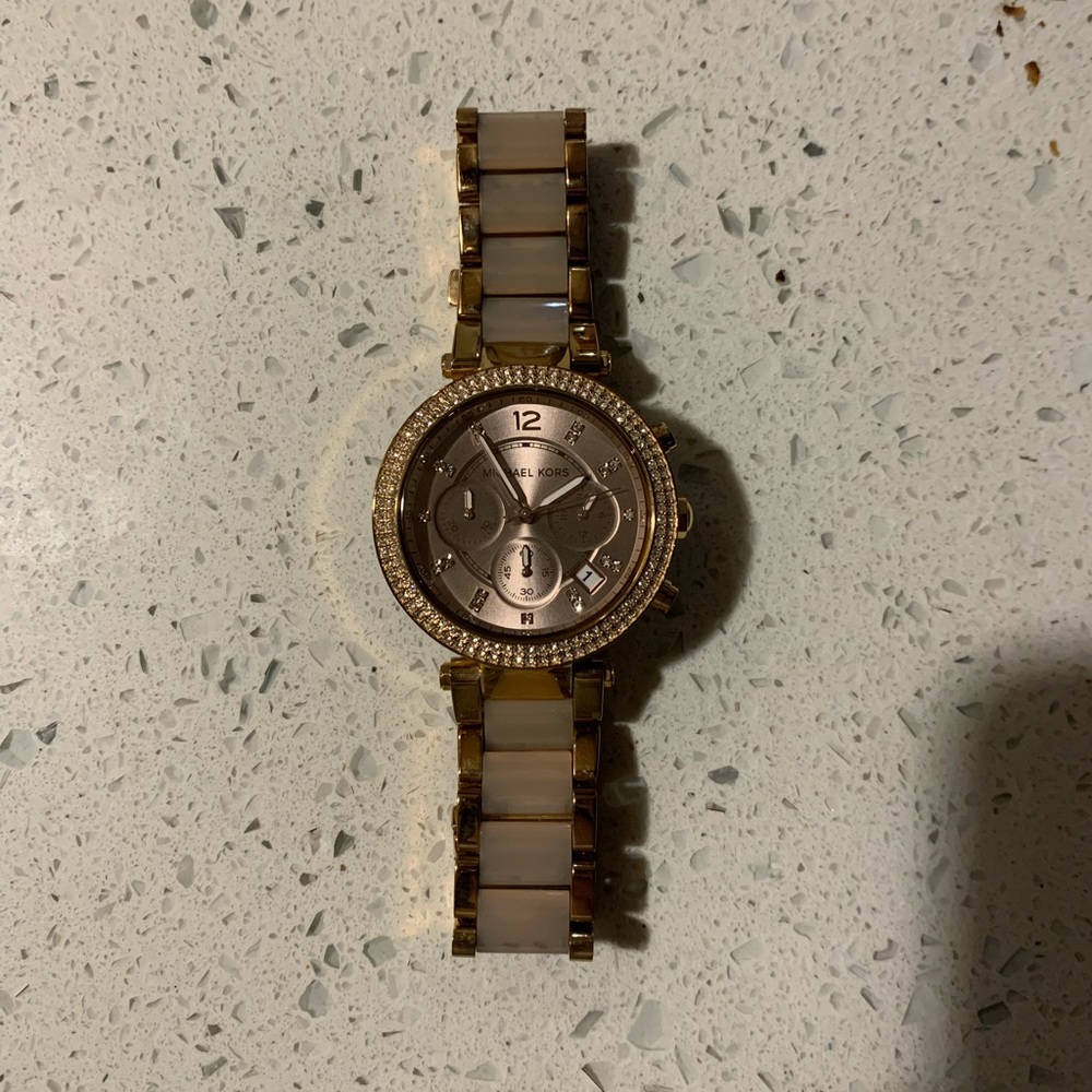 MK Rose Gold Watch